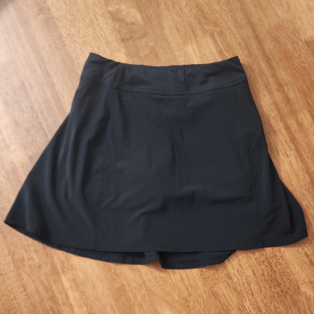 Athleta Classic Black Skater Skirt